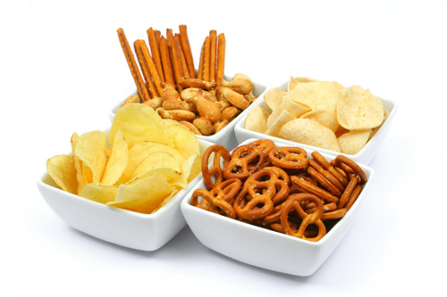 какие продукты способствуют накоплению жира чипсы