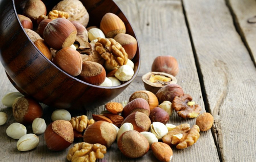 продукты снижающие холестерин и очищающие сосуды орехи