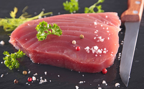 лучшие продукты для роста мышц тунец